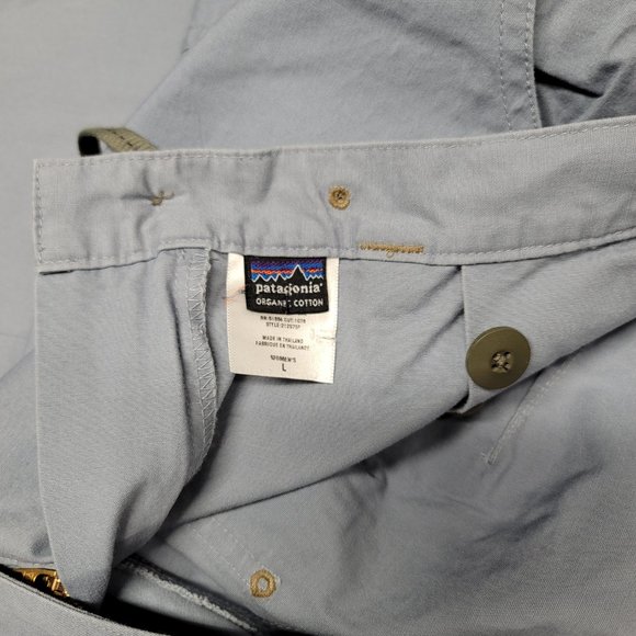 Patagonia Women's Mandala Pants blue size Large Hiking 21297 convertible cargo - Picture 3 of 11